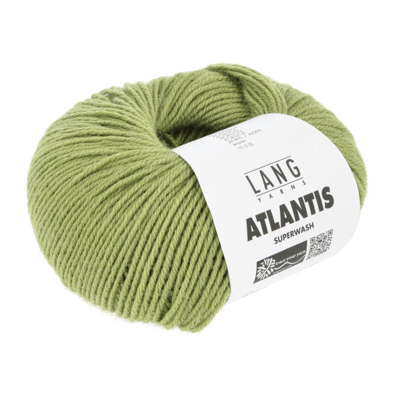 Lang Yarns Atlantis – 50g / 135m – Lime (0044)