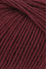 Lang Yarns Atlantis – 50g / 135m – Dark Red (0063) – detail