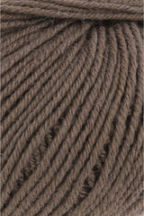 Lang Yarns Atlantis – 50g / 135m – Chocholate (0168) – detail