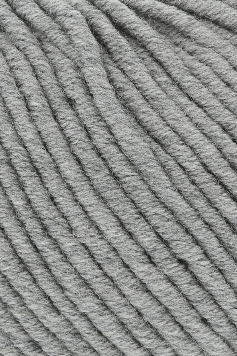 Lang Yarns Merino 70 – 50g / 70m – Grey Mélange (0003) – detail