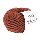 Lang Yarns Merino 70 – 50g / 70m – Cognac (0115)