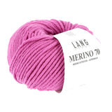 Lang Yarns Merino 70 – 50g / 70m – Fuchsia (0165)