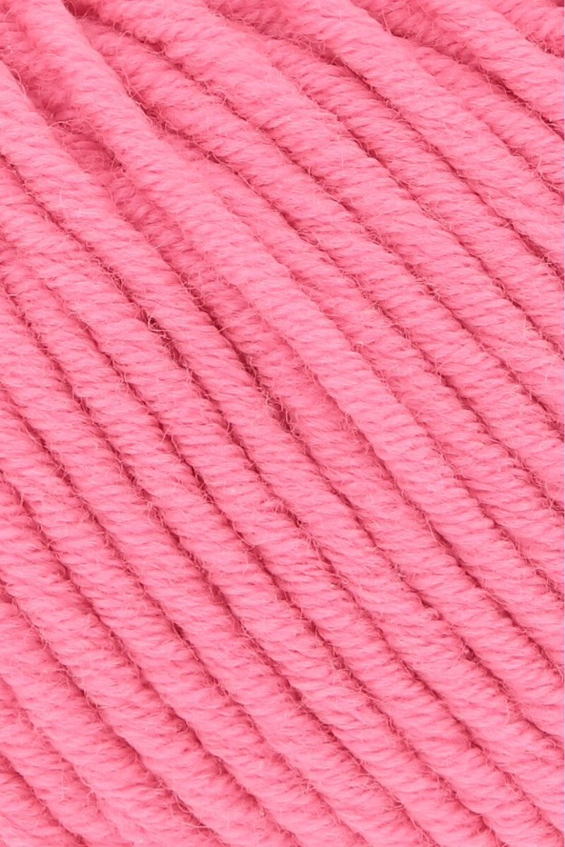 Lang Yarns Merino 70 – 50g / 70m – Pink Neon (0185) – detail