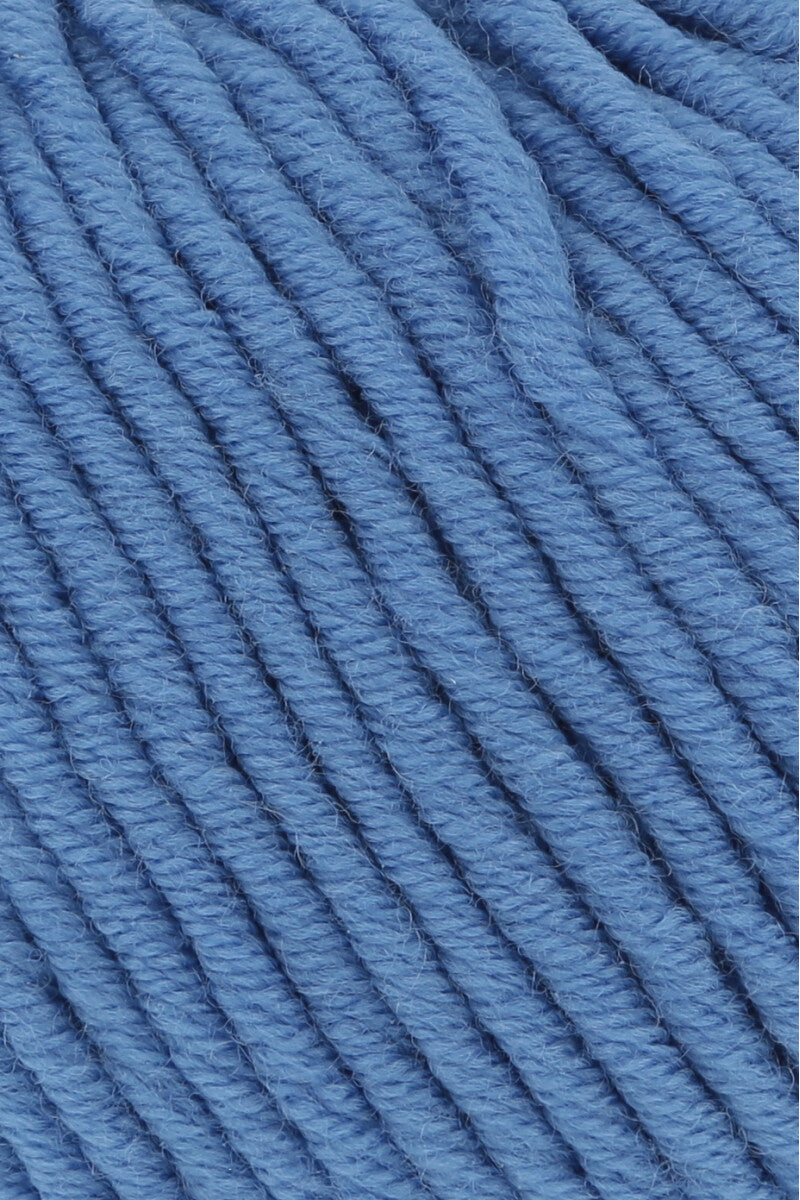 Lang Yarns Merino 70 – 50g / 70m – Blue (0206) – detail