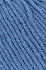 Lang Yarns Merino 70 – 50g / 70m – Blue (0206) – detail