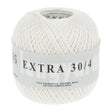 Lang Yarns Extra Ecru yarn, Egg White, colour 0004, ball photograph