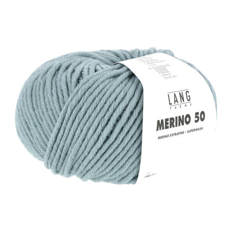 Lang Yarns Merino 50 – 100g / 90m – Dark Mint (0072)