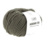 Lang Yarns Merino 50 – 100g / 90m – Olive (0098)