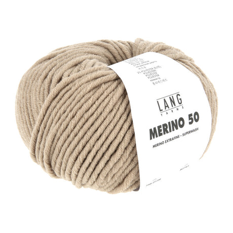 Lang Yarns Merino 50 – 100g / 90m – Camel (0139)