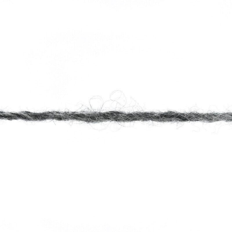 Lang Yarns Cashmere Premium Yarn, 115m / 25g – Grey Mélange (0005), yarn strand