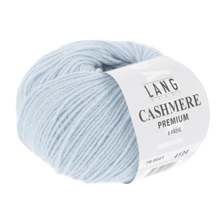 Lang Yarns Cashmere Premium Yarn, 115m / 25g – Sky (0021)