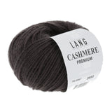 Lang Yarns Cashmere Premium Yarn, 115m / 25g – Dark Brown (0067)
