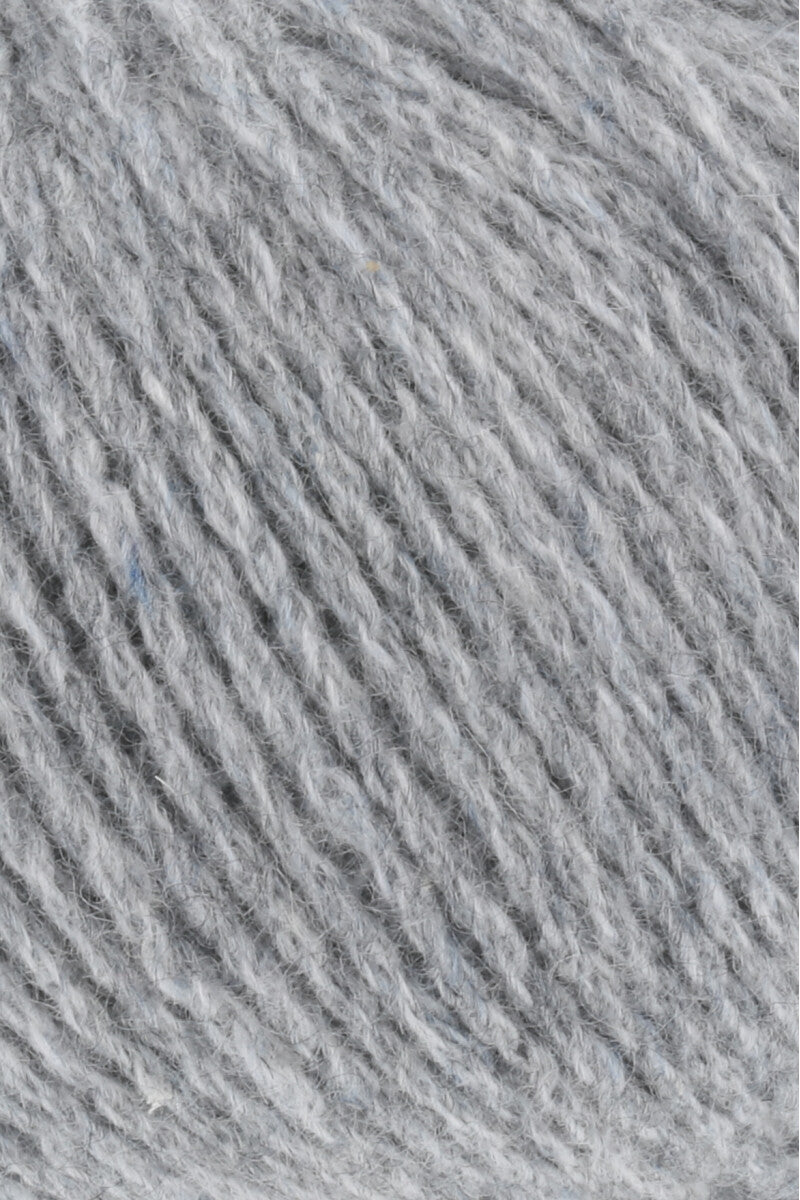 Lang Yarns Cashmere Premium Yarn, 115m / 25g – Ash Grey Mélange (0105), yarn texture
