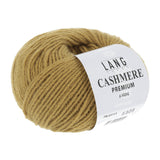 Lang Yarns Cashmere Premium Yarn, 115m / 25g – Mustard Yellow (0111)