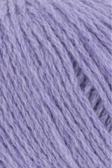 Lang Yarns Cashmere Premium Yarn, 115m / 25g – Lavender (0246), yarn texture