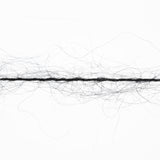 Lang Yarns Mohair Luxe Lamé – 25g / 175m – Silver - Black (0004) – yarn texture