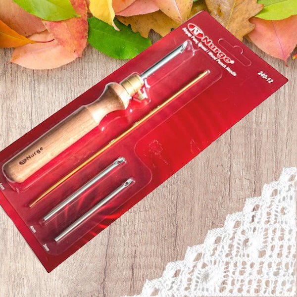 Shop Nurge Punch Needle Set Large for Yarns & Chunky Wool – Leo Hobby