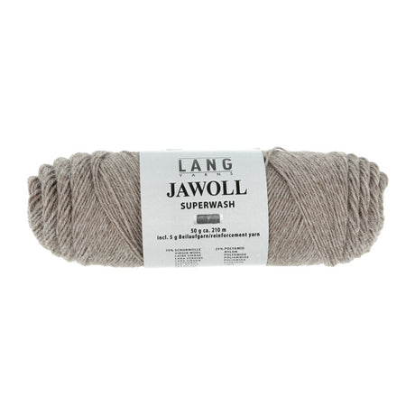 Lang Yarns Jawoll Yarn, 190m / 50g – Light Brown Mélange (0045)