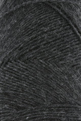 Lang Yarns Jawoll Yarn, 190m / 50g – Anhtracite Mélange (0070), yarn texture