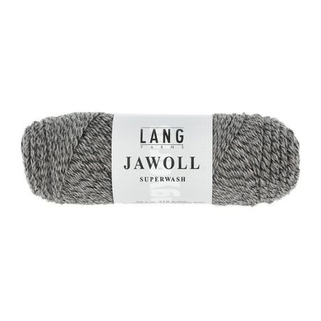 Lang Yarns Jawoll Yarn, 190m / 50g – Grey/Brown Mouliné (0124)