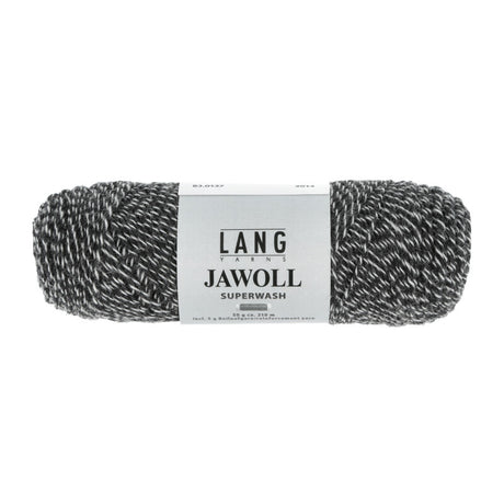 Lang Yarns Jawoll Yarn, 190m / 50g – Anhtracite/Ecru Mouliné (0137)