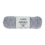 Lang Yarns Jawoll Yarn, 190m / 50g – Blue/Light Grey Mouliné (0151)