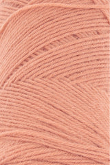Lang Yarns Jawoll Yarn, 190m / 50g – Salmon (0228), yarn texture
