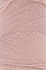 Lang Yarns Jawoll Yarn, 190m / 50g – Dusky Pink (0248), yarn texture