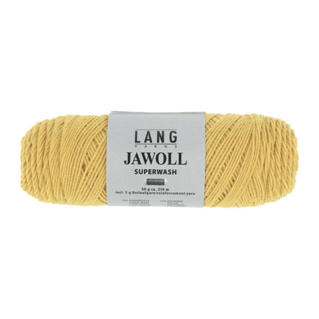 Lang Yarns Jawoll Yarn, 190m / 50g – Light Gold Yellow (0250)