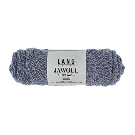 Lang Yarns Jawoll Yarn, 190m / 50g – Jeans/Blue Mouliné (0258)
