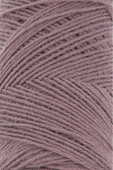 Lang Yarns Jawoll Yarn, 190m / 50g – Dark Dusky Pink (0348), yarn texture
