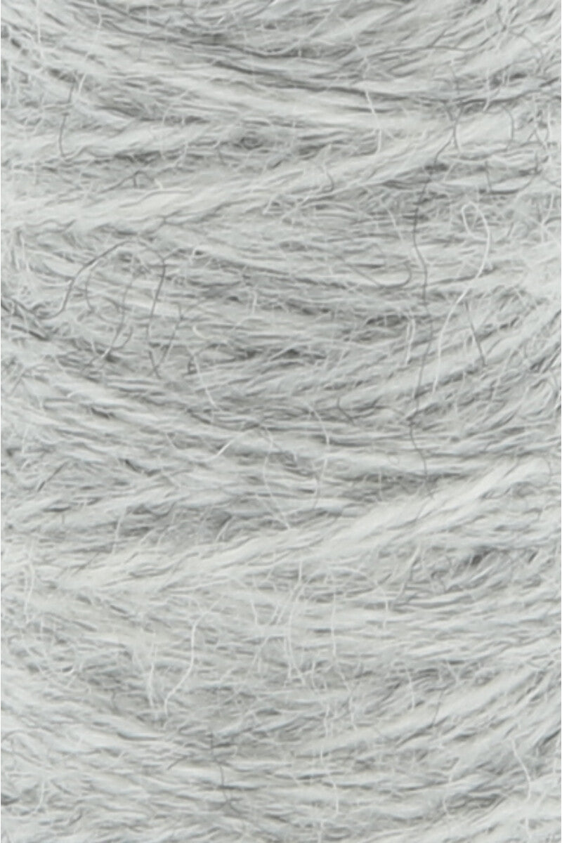 Lang Yarns Jawoll Heel Reinforcement Yarn – 5g / 42m – Light Grey Mélange (0023) – detail