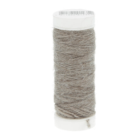 Lang Yarns Jawoll Heel Reinforcement Yarn – 5g / 42m – Light Brown Mélange (0045)