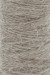 Lang Yarns Jawoll Heel Reinforcement Yarn – 5g / 42m – Light Brown Mélange (0045) – detail