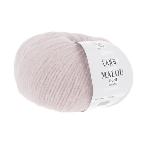 Lang Yarns Malou Light – 50g / 190m – Light Rose (0009)