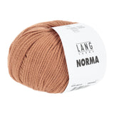 Lang Yarns Norma – 50g / 135m – Brown-Orange (0015)
