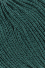 Lang Yarns Norma – 50g / 135m – Dark Green (0018) – detail