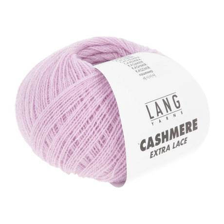 Lang Yarns Cashmere Extra Lace – 25g / 320m – Rose (0009) – B view