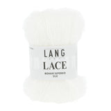 Lang Yarns Lace Yarn, 310m / 25g – White (0001)