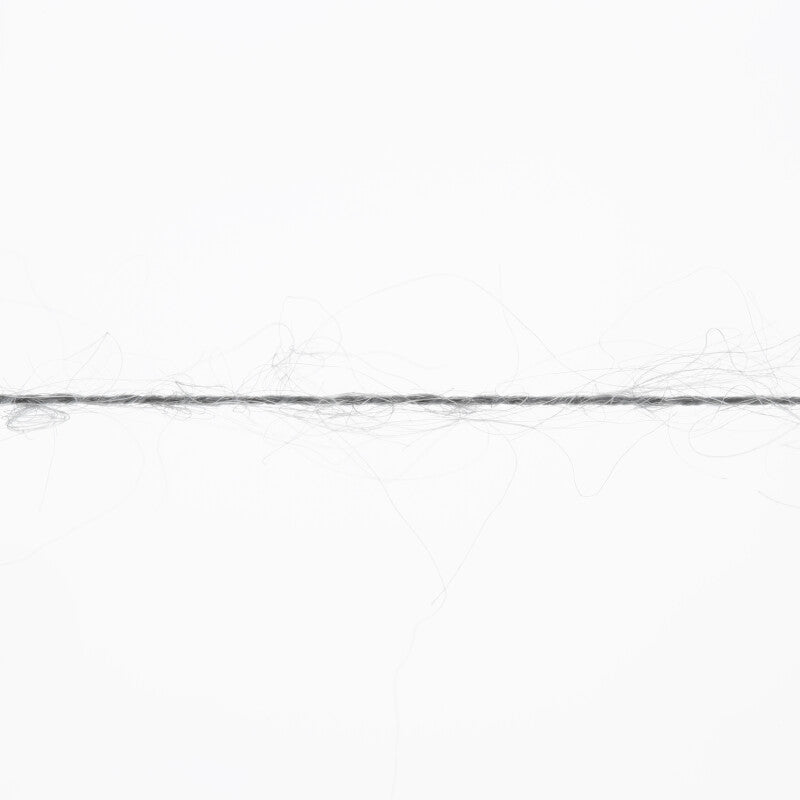 Lang Yarns Lace Yarn, 310m / 25g – Grey Mélange (0005), yarn strand