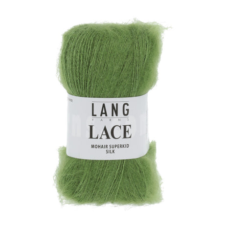 Lang Yarns Lace Yarn, 310m / 25g – Light Green (0016)