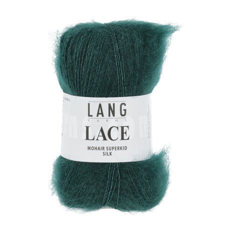 Lang Yarns Lace Yarn, 310m / 25g – Dark Green (0018)