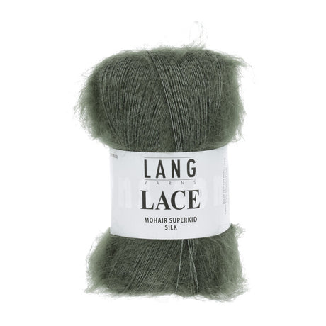 Lang Yarns Lace Yarn, 310m / 25g – Olive (0098)
