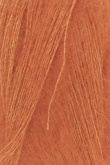 Lang Yarns Lace Yarn, 310m / 25g – Pumpkin (0159), yarn texture