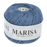 Lang Yarns Marisa – 100% Egyptian cotton yarn, 50g/210m – Dove Blue (0010)