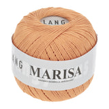 Lang Yarns Marisa – 100% Egyptian cotton yarn, 50g/210m – Orange (0059)