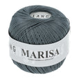 Lang Yarns Marisa – 100% Egyptian cotton yarn, 50g/210m – Dark Grey (0070)