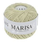 Lang Yarns Marisa – 100% Egyptian cotton yarn, 50g/210m – Light Olive (0092)
