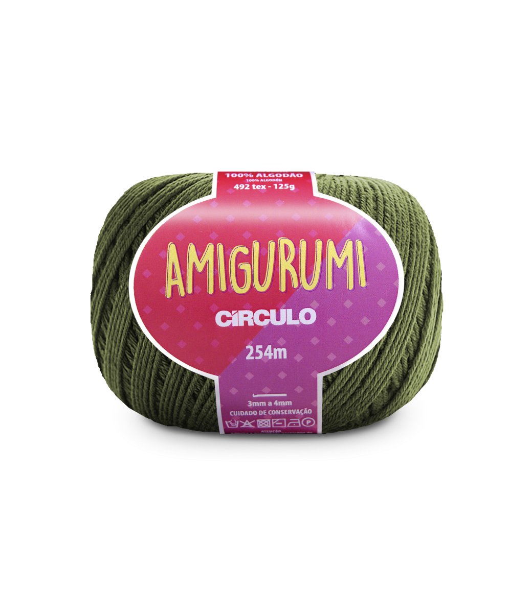 Circulo Amigurumi 100% Cotton Yarn for Crochet and Knitting – Leo