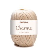 Circulo CHARME – Hilo 100% algodón mercerizado brasileño, 396m / 150g